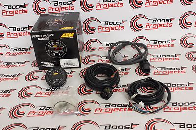 AEM X-Series Wideband UEGO AFR Sensor Controller Gauge w/ 52 mm Dia White Face
