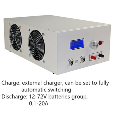 EBC-B20H 12-72V 20A Lithium Lead-acid Battery Discharge Capacity Tester