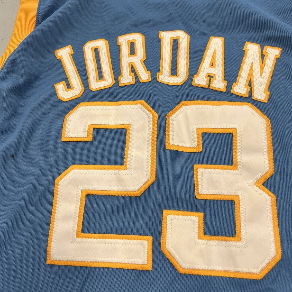 VTG High School Legends Michael Jordan Laney Limited Stitch Jersey