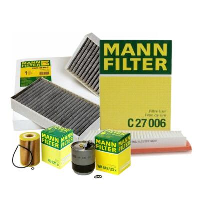 #ad Mann Oil Air Carbon Cabin Fuel Filter Service Kit For Mercedes Benz X164 W251 $117.95