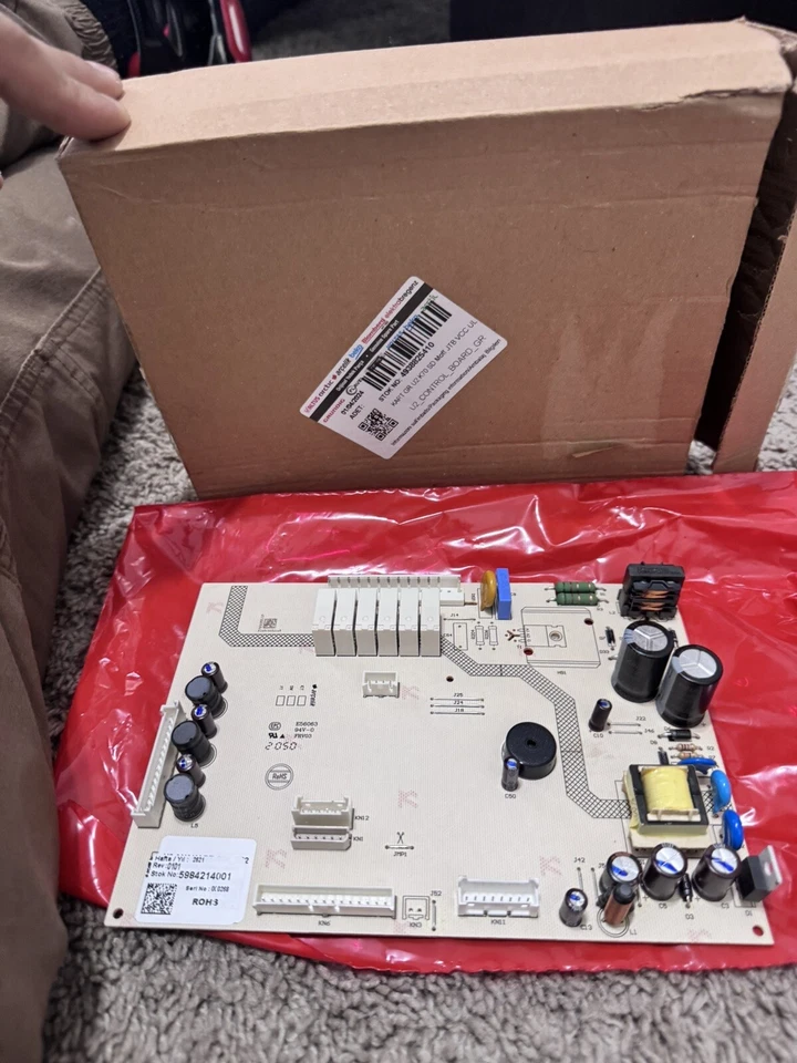 Placa de control Beko U2 Gr número de pieza 5931757901 AZ4870 | NR459 Foto 4 de 4