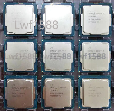 Intel Core i7-8700T 6 Core 12 Threads SR3WX 2.40GHz LGA1151 CPU processor