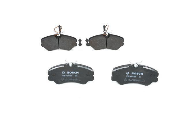 Brake pad set, disc brake Bosch 0986460998 for Citroën