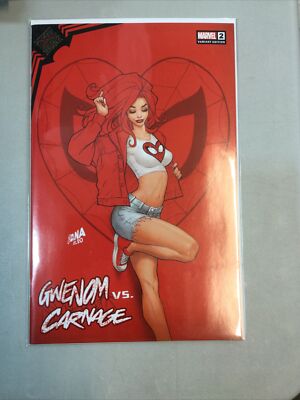 Gwenom Vs. Carnage 2 King In Black David Nakayama Variant 2021 STOCK PHOTO