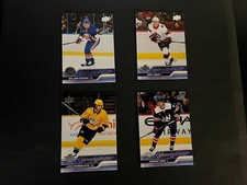 2023-24 Upper Deck Series 1 and 2 YOUNG GUNS RC. U-PICK List. Combined shipping.