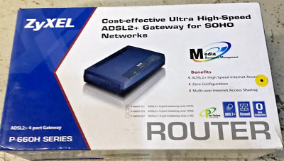 Zyxel P-660H-D1 ADSL2 Gateway