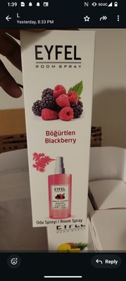 EYFEL ROOM SPRAY - Blackberry & Pineapple Scent 120ML