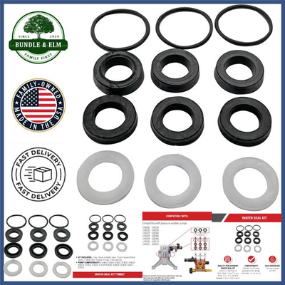 #ad Pressure Washer Seal Kit with High Pressure and Low Pressure Components Included $47.89