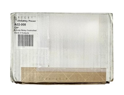 LifeSafety Power A02-008 Board 8-Zone Relay Controlled Class 2 Outputs
