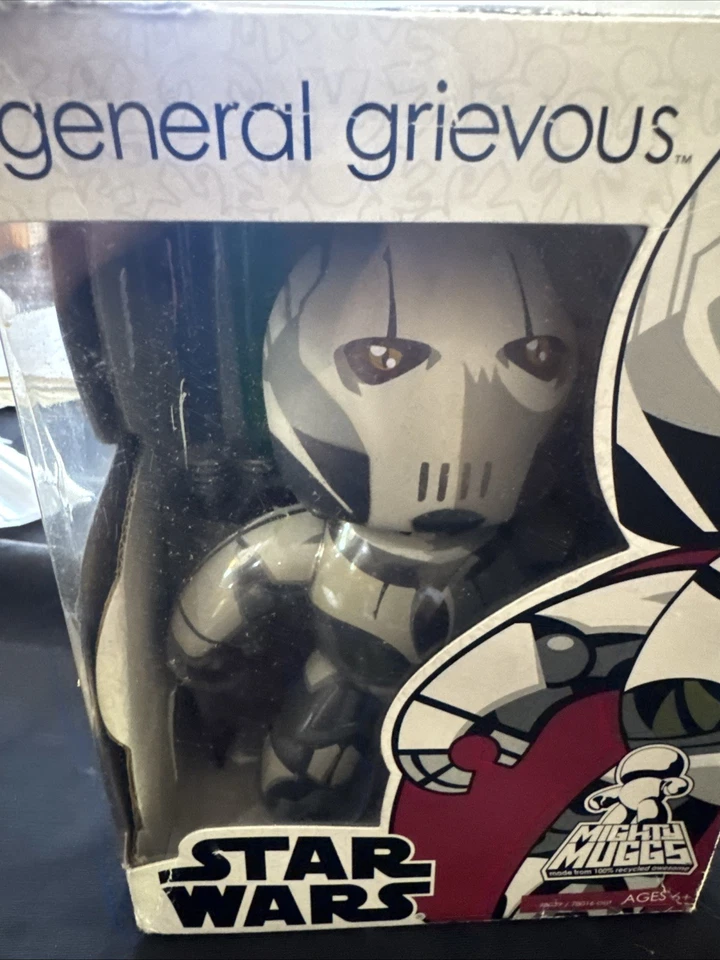 Mighty Muggs, Star Wars, General Grievous Figure, Pre-owned - Image 2 of 4