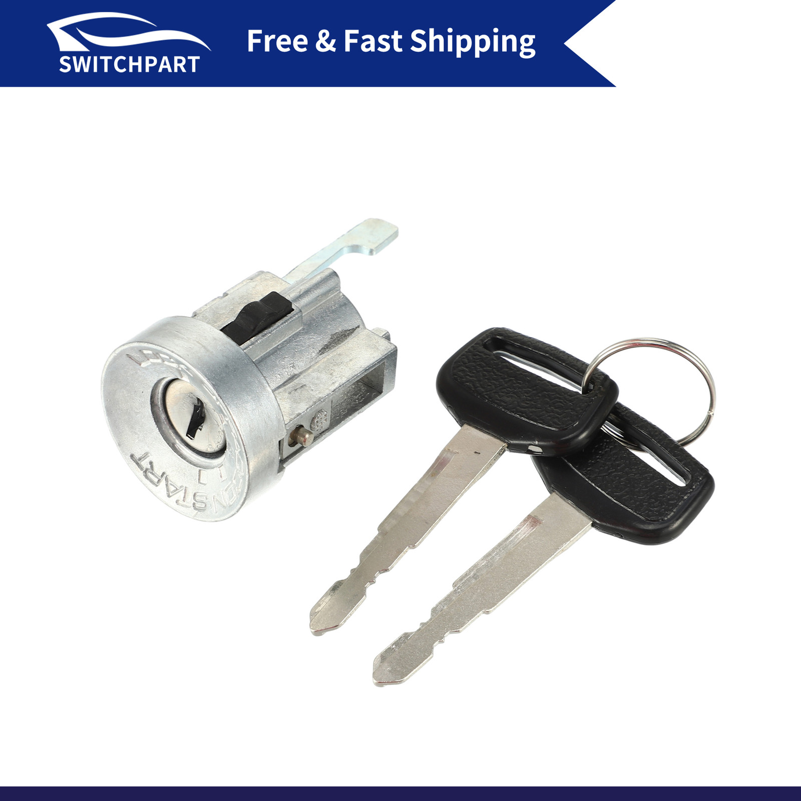 Ignition Lock Cylinder Switch Assembly with Keys for Isuzu Amigo 1989-19 - 1 pcs