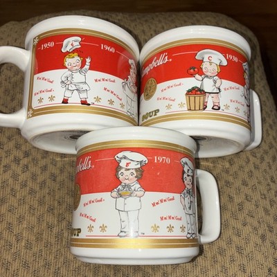 3 vintage campbell soup collectibles Yyear 2001