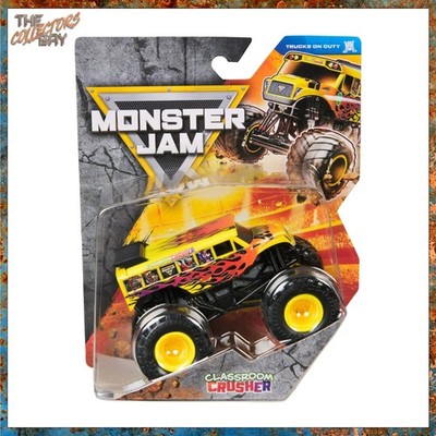 Monster Jam 1:64 Classroom Crusher (Trucks Duty) (Spin Master Trucks Series 44)