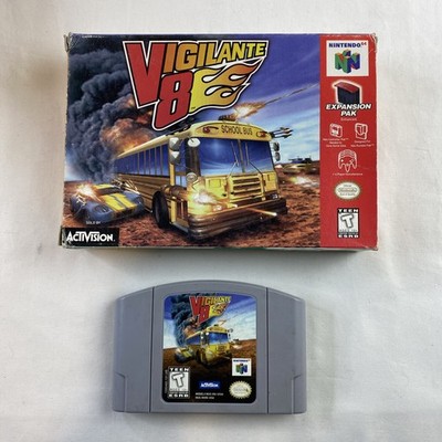 Vigilante 8 Nintendo 64 N64 In Box With Protective Case