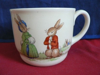 Royal Doulton Bunnykins GROSSE TASSE/BECHER VORSCHLAG Barbara Vernon 1937-1945