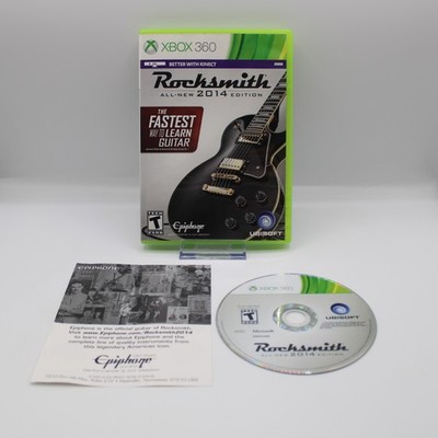 Rocksmith 2014 (Microsoft Xbox 360, 2013) Complete and Tested