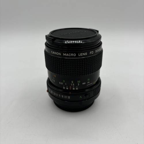 Canon FD 50mm f/3.5 MACRO Lens for A1 AE-1 Program Japan
