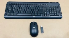 HP Cordless Keyboard With Mouse USB Connect 5189 New Open Box