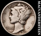 1939-D Mercury Dime- Scarce Better Date #i3264