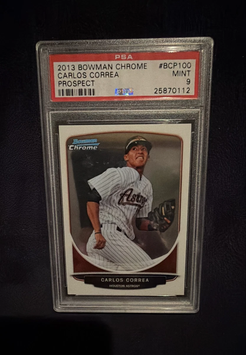 Bowman Carlos Correa Baseball Sports Trading Cards & Accessories