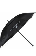 Maxfli "62" Double Canopy Luxury Golf Umbrella Wind  Rain Ergonomic Handle