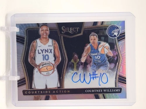 Courtney Williams 2025 Panini Prizm Courtney Williams Silver Prizm