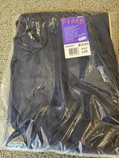 Landau Flare-leg Scrub Pants - 8335-navy Large