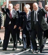 Canadian Prime Minister Jean Chretien Secretary General Francophon- Old Photo 1