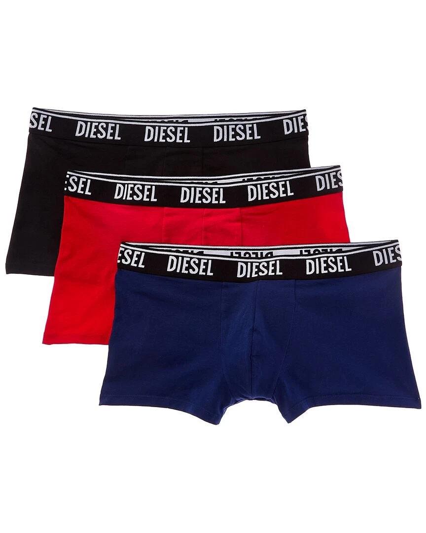 Diesel UMBX-Rocco - Boxer Uomo In Confezione Multipla (2 Pezzi) – Cotone Elasticizzato, Bianco E Nero - 3