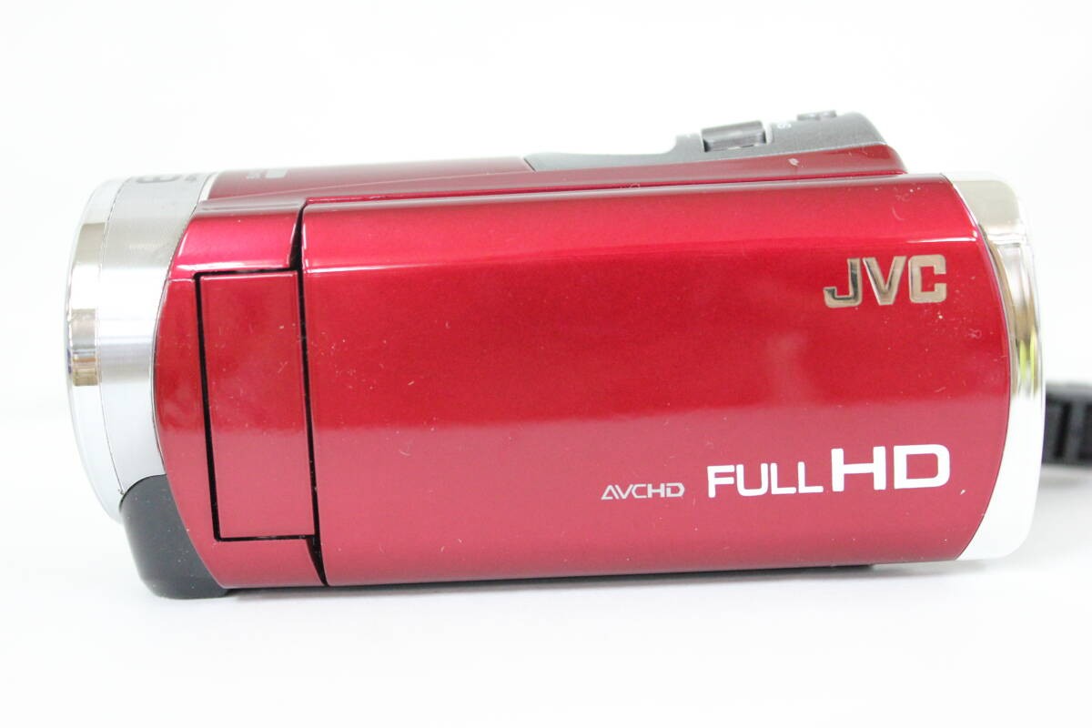 JVC Everio GZ-HM199-R Camcorder 60X Optical Zoom Red Used