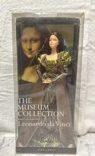 The Museum Collection Leonardo Da Vinci Mona Lisa Barbie Collector Doll NRFB2010