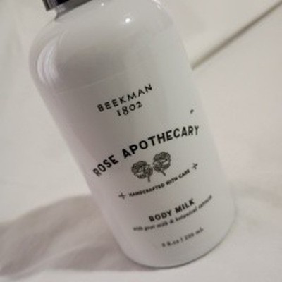 Beekman 1802 Rose Apothecary Body Milk 8 fl oz NEW SEALED Hand Crafted 
