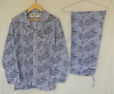 Large Size Hand Print Unisex Pyjama Set 100 Cotton TARRIF FREE  0 CHARGE PJ-14 