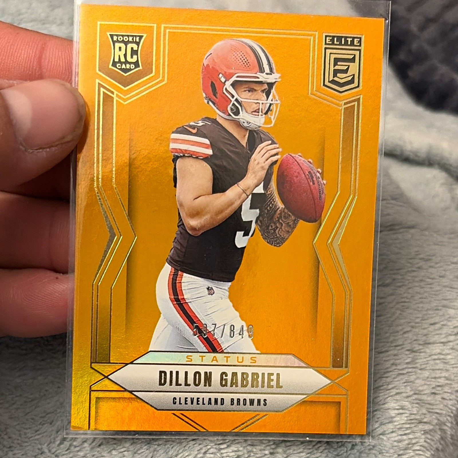 Panini Donruss Elite Rookies Dillon Gabriel RC #151 Status Orange /849