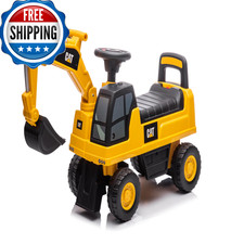 Best Ride On Cars Cat Excavator Push Car Licensed Caterpillar Ride-On Digger