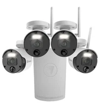 Swann Wi-Fi 1080P 4 Channel 4 Camera Wi-Fi 1TB NVR Security System. READ