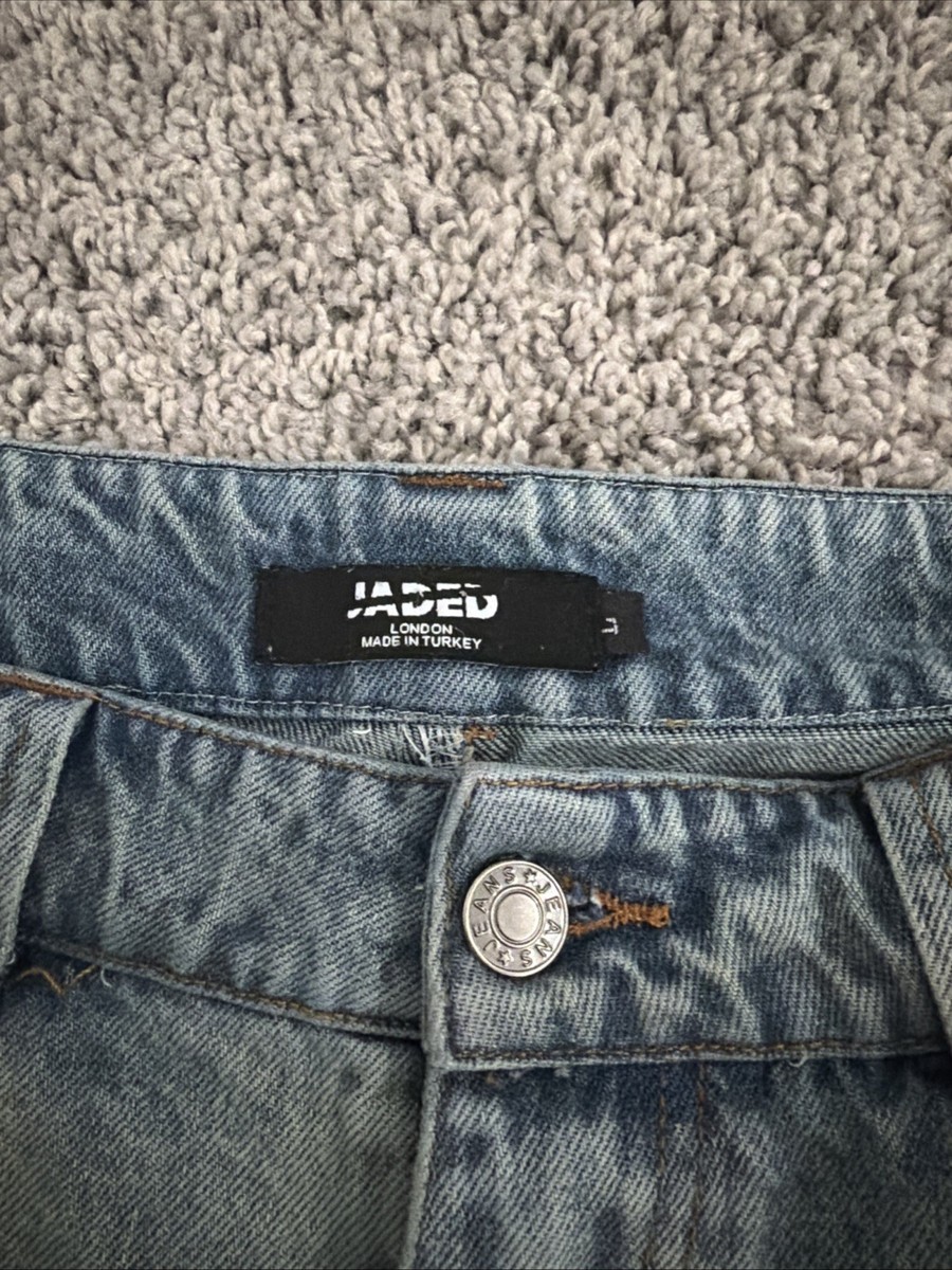 Jaded London Mud Wash Colossus Jorts Size 28 | eBay