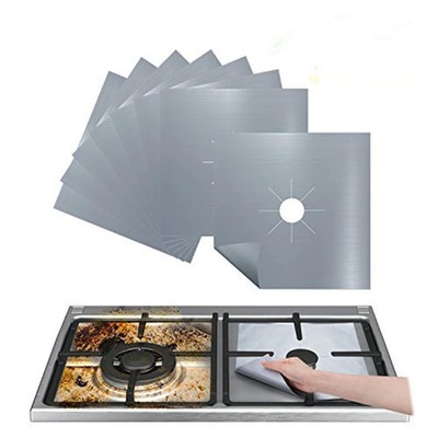 Leadstar Gas Range Protektoren 4 Stück,Gasherd Brenner Abdeckungen,Gasherdschut