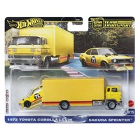 Hot Wheels - Premium Car Culture Team Transport - 1972 Toyota Corolla Levin (Sak