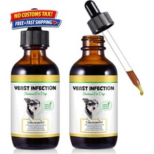 Comprehensive Yeast Infection Allergy Relief for Dogs - 4 Oz Natural Drops