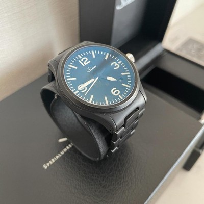 Sinn 656S Automatic Black PVD Discontinued Serviced Crown w/Box, Links Booklet