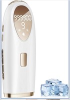IPL Laser Hair Removal Device for Women Men Ice Cooling, White 9 Level 999,900 F