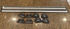 Thule 460r Podium Foot Packs Roof Rack 47 Rapid Aero Cross Bars Locks Key Thule 460r Podium Foot Packs Roof Rack 47 Rapid Aero Cross Bars Locks Key