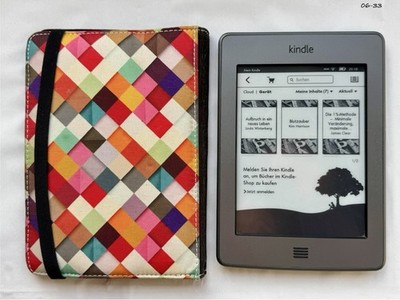 Amazon Kindle Touch Model D01200 4th Generation 4GB, 6 Zoll Display  #06-33