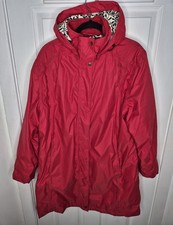 Jack Murphy classic country weatherproof  coat size 18  red