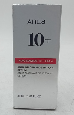 Anua 10+ Niacinamide TXA 4  1.01 Fl. Oz. Exp: 12/29/2027