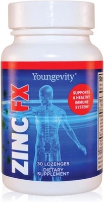Youngevity Zinc Fx - Zinc + Trace Minerals + Elderberry + Astragalus - Immune Su