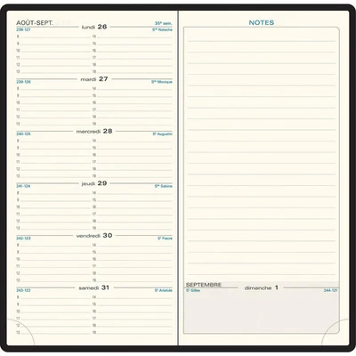 Exacompta Espace 17 Agenda semainier Civil 2026  9x17,5 cm Neuf' - Photo 1/2
