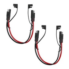 10 Gauge 2 Pin Quick Disconnect Harness, 13" Polarized Wire Harness SAE 2 PCS