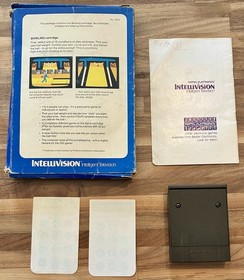 PBA Bowling (Intellivision, 1980) CIB Complete Tested